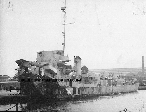 HMS Halsted in Portsmouth